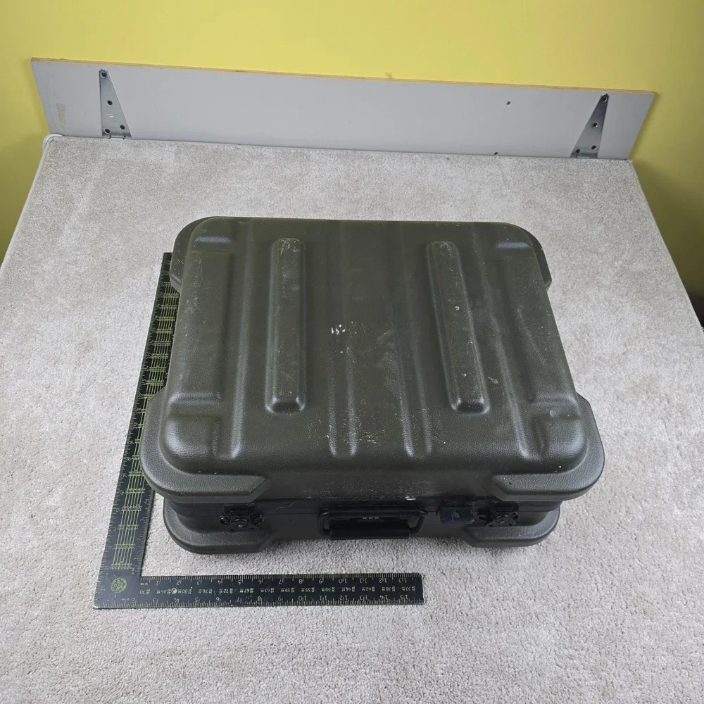 Jensen Tool Case Olive Drab Hard Shell Technician Briefcase Combination Lock